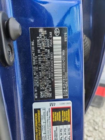 4T1BF3EK5BU678883 - 2011 TOYOTA CAMRY BASE GRAY photo 12