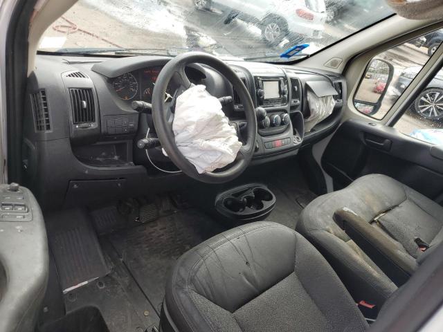 3C6TRVDG3HE527970 - 2017 RAM PROMASTER 2500 HIGH TWO TONE photo 8