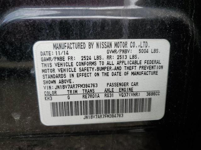 JN1BV7AR7FM394763 - 2015 INFINITI Q50 BASE Qara foto 12