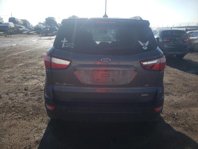 MAJ3P1TE2JC227797 - 2018 FORD ECOSPORT SE GRAY photo 6