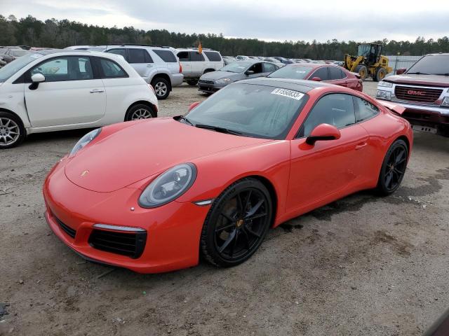 WP0AA2A98HS107646 - 2017 PORSCHE 911 CARRERA RED photo 1