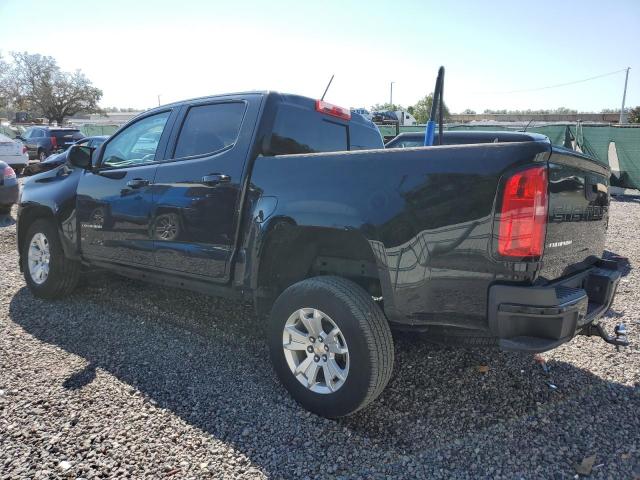 1GCGSCEN1N1315647 - 2022 CHEVROLET COLORADO LT BLACK photo 2