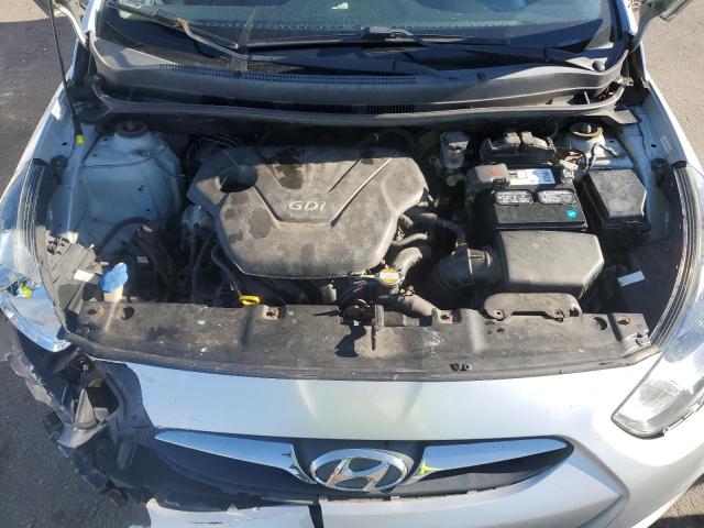 KMHCT5AE1CU007611 - 2012 HYUNDAI ACCENT GLS SILVER photo 11