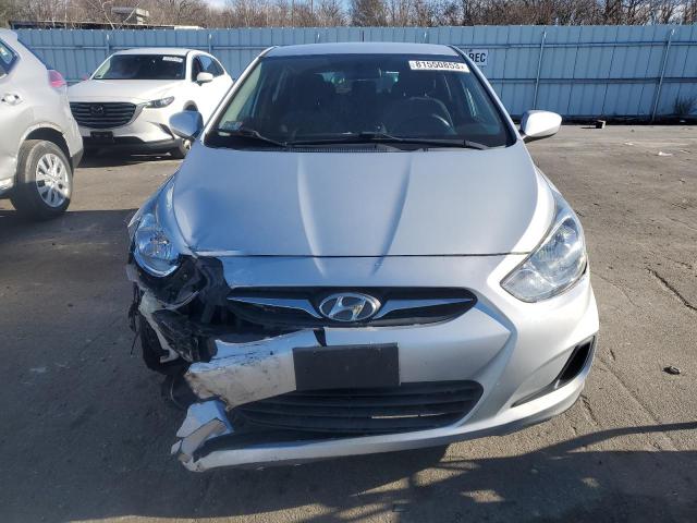 KMHCT5AE1CU007611 - 2012 HYUNDAI ACCENT GLS SILVER photo 5