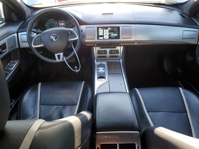 SAJWJ0EF4E8U17216 - 2014 JAGUAR XF SILVER photo 8