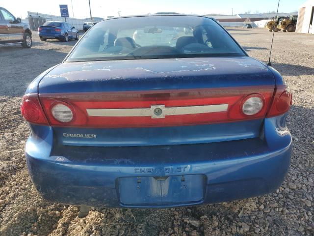 1G1JC12F337113013 - 2003 CHEVROLET CAVALIER BLUE photo 6