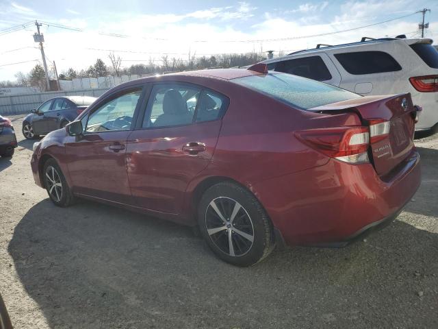 4S3GKAD61K3613517 - 2019 SUBARU IMPREZA PREMIUM RED photo 2