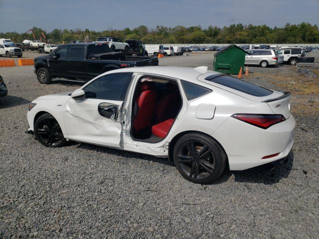 19UDE4H34PA001828 - 2023 ACURA INTEGRA A-SPEC WHITE photo 2