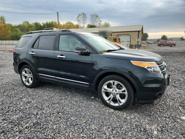 1FM5K8F80FGA75790 - 2015 FORD EXPLORER LIMITED Schwarz Foto 4