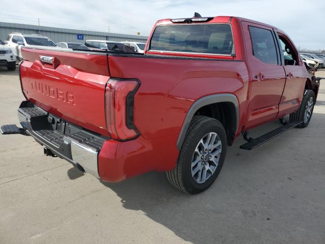 5TFMC5DB9PX035008 - 2023 TOYOTA TUNDRA CREWMAX PLATINUM RED photo 3