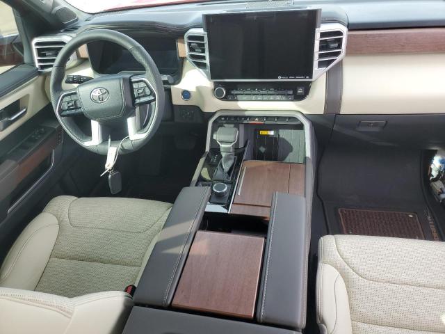 5TFMC5DB9PX035008 - 2023 TOYOTA TUNDRA CREWMAX PLATINUM Qırmızı foto 8