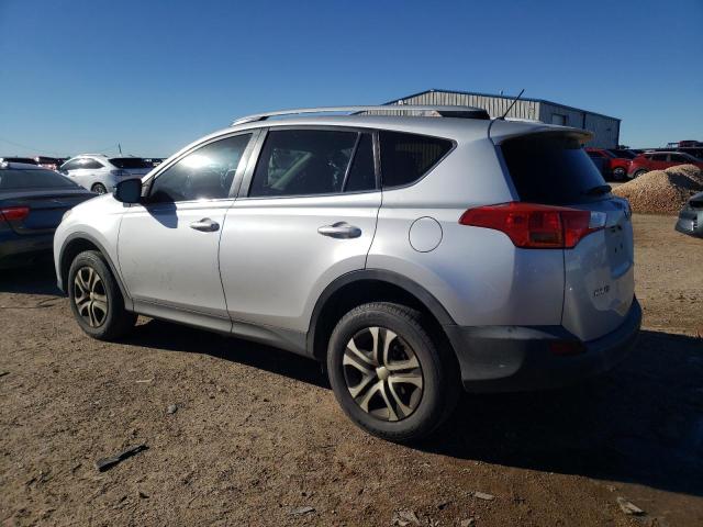 2T3ZFREV5EW098931 - 2014 TOYOTA RAV4 LE SILVER photo 2