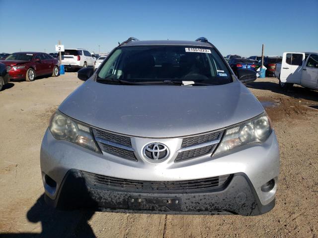 2T3ZFREV5EW098931 - 2014 TOYOTA RAV4 LE SILVER photo 5