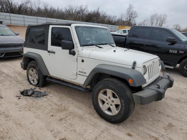 1J4AA2D10AL215615 - 2010 JEEP WRANGLER SPORT WHITE photo 4