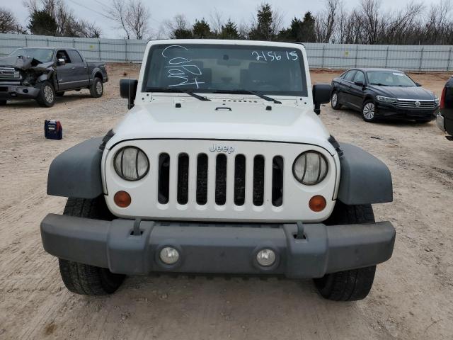 1J4AA2D10AL215615 - 2010 JEEP WRANGLER SPORT WHITE photo 5