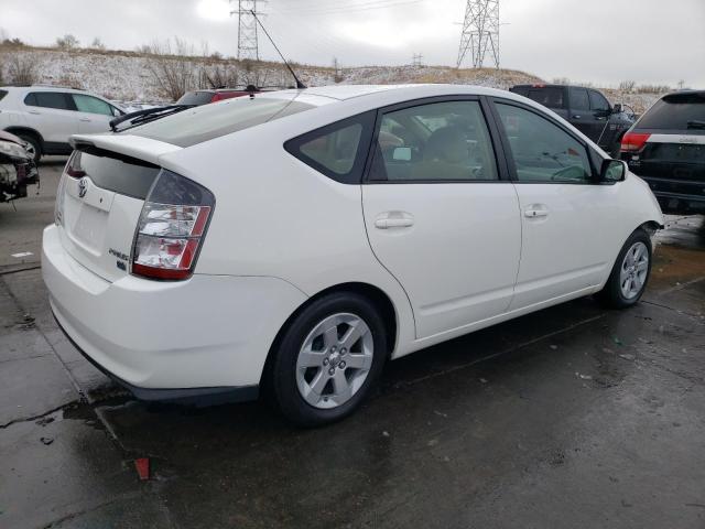 JTDKB20U840057151 - 2004 TOYOTA PRIUS WHITE photo 3