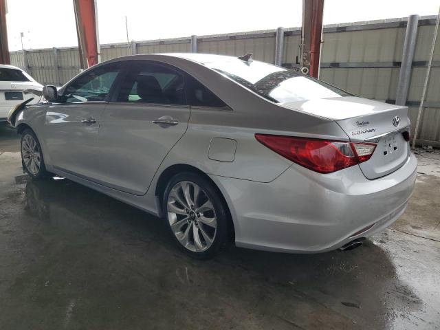 5NPEC4AC3CH352025 - 2012 HYUNDAI SONATA SE SILVER photo 2