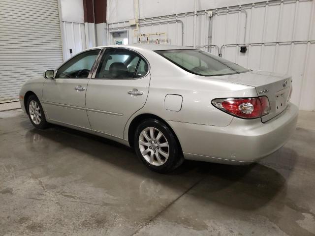 JTHBA30G745013422 - 2004 LEXUS ES 330 SILVER photo 2