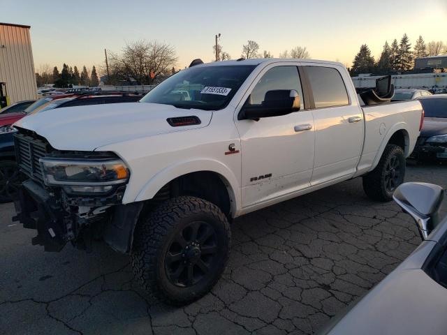 3C6UR5FL6KG669384 - 2019 RAM 2500 LARAMIE WHITE photo 1