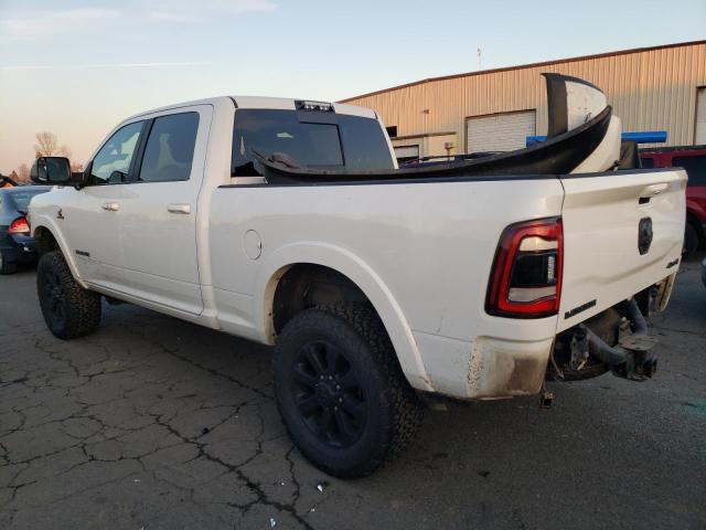 3C6UR5FL6KG669384 - 2019 RAM 2500 LARAMIE WHITE photo 2