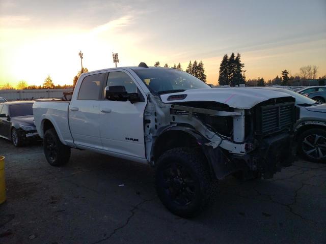 3C6UR5FL6KG669384 - 2019 RAM 2500 LARAMIE WHITE photo 4