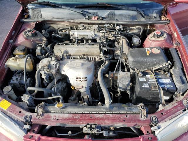 4T1BG22K0VU031646 - 1997 TOYOTA CAMRY CE BURGUNDY photo 11