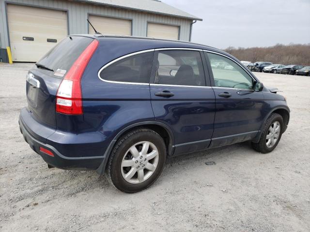 JHLRE48557C032910 - 2007 HONDA CR-V EX BLUE photo 3