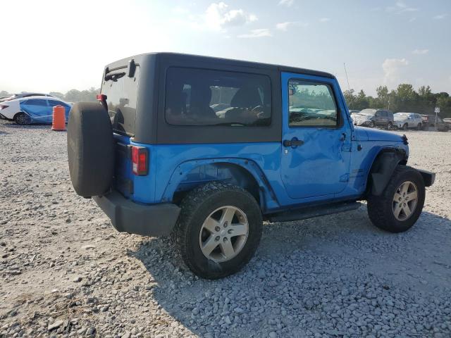 1C4AJWAG8FL585448 - 2015 JEEP WRANGLER SPORT 蓝色 照片 3