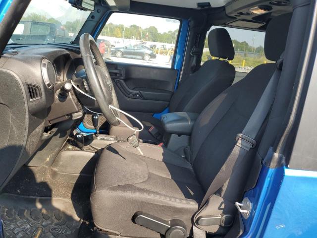 1C4AJWAG8FL585448 - 2015 JEEP WRANGLER SPORT 蓝色 照片 7