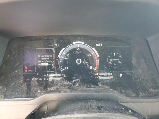 5TFNA5DB1RX190343 - 2024 TOYOTA TUNDRA CREWMAX PLATINUM Сріблястий фото 9