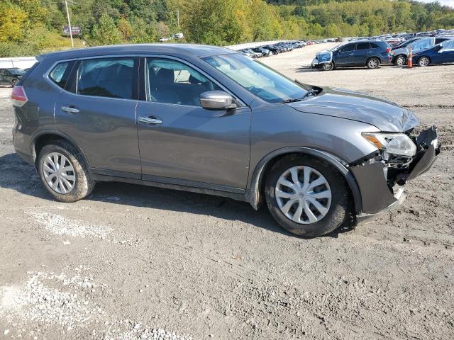 KNMAT2MV2FP521993 - 2015 NISSAN ROGUE S Сұр фото 4