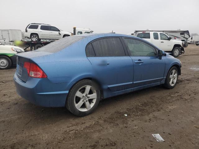 1HGFA16886L045089 - 2006 HONDA CIVIC EX BLUE photo 3