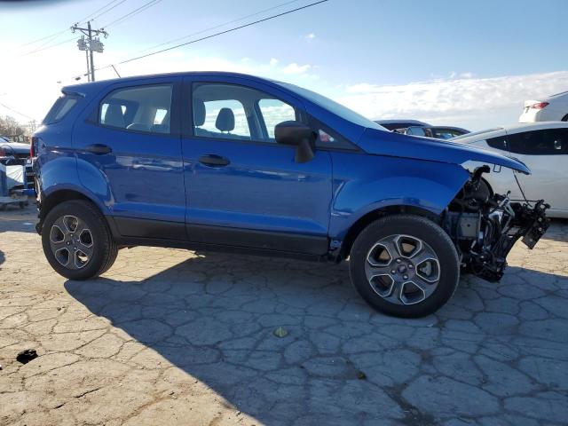 MAJ3S2FE2LC353421 - 2020 FORD ECOSPORT S BLUE photo 4