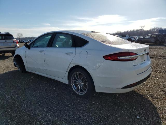 3FA6P0H76HR207677 - 2017 FORD FUSION SE WHITE photo 2