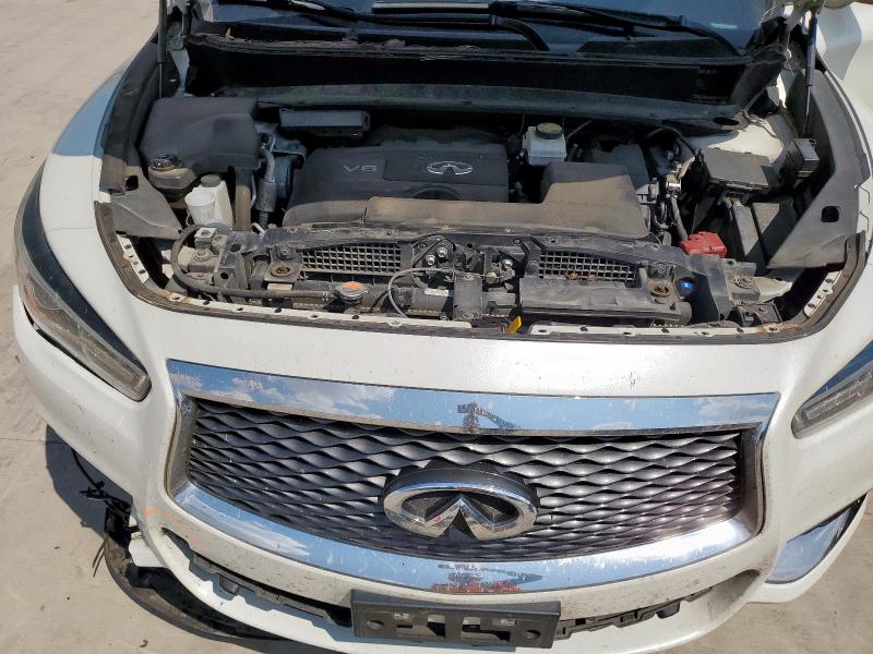 5N1DL0MM7HC550694 - 2017 INFINITI QX60 Սպիտակ լուսանկար 12