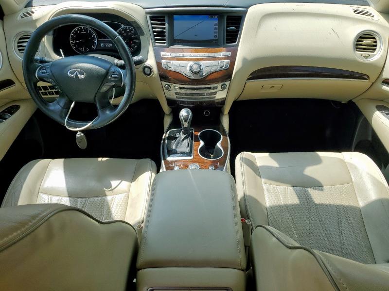 5N1DL0MM7HC550694 - 2017 INFINITI QX60 Սպիտակ լուսանկար 8