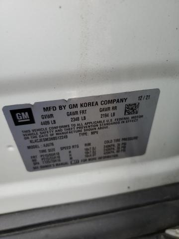 KL4CJESM3NB512249 - 2022 BUICK ENCORE PREFERRED 白色 照片 13