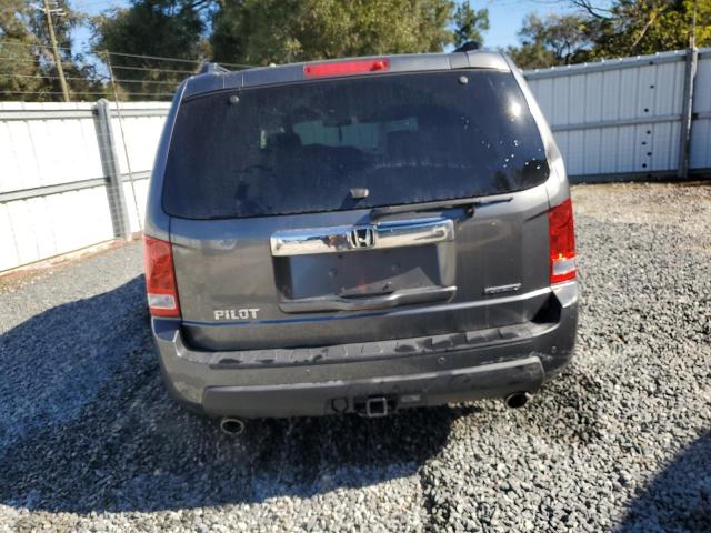 5FNYF3H90BB025006 - 2011 HONDA PILOT TOURING GRAY photo 6