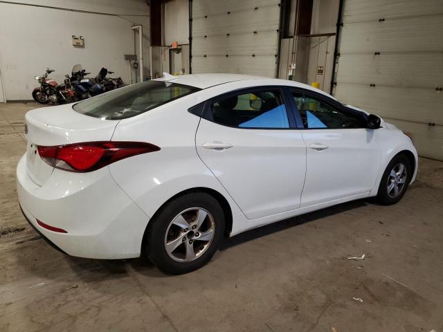 5NPDH4AEXFH568022 - 2015 HYUNDAI ELANTRA SE WHITE photo 3