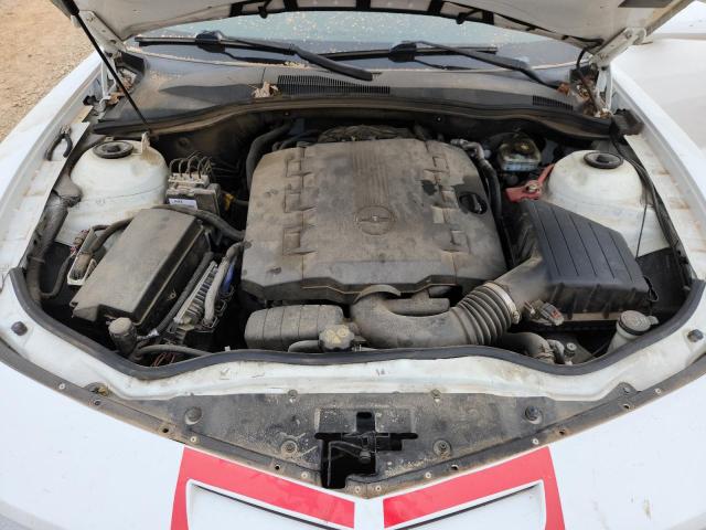 2G1FA1E36C9146227 - 2012 CHEVROLET CAMARO LS1 LS WHITE photo 11