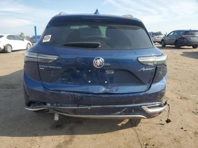 LRBFZSR40ND053751 - 2022 BUICK ENVISION AVENIR Көк фото 6