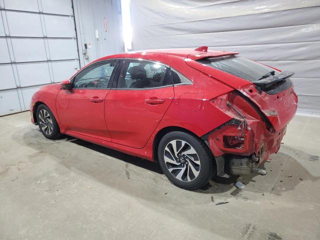 SHHFK7H24HU202533 - 2017 HONDA CIVIC LX 红色 照片 2