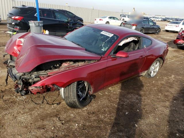 1FA6P8AM2F5388615 - 2015 FORD MUSTANG RED photo 1