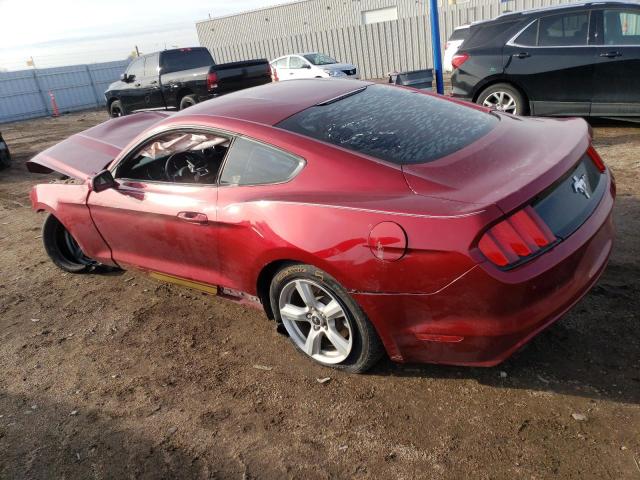 1FA6P8AM2F5388615 - 2015 FORD MUSTANG RED photo 2