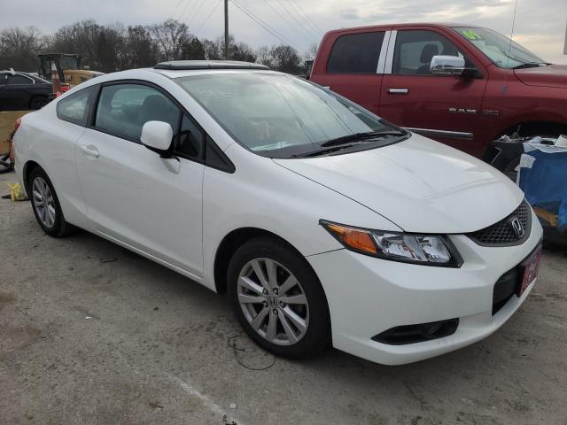 2HGFG3B14CH551661 - 2012 HONDA CIVIC EXL WHITE photo 4