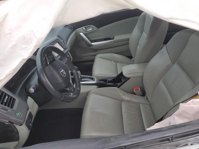 2HGFG3B14CH551661 - 2012 HONDA CIVIC EXL თეთრი ფოტო 7