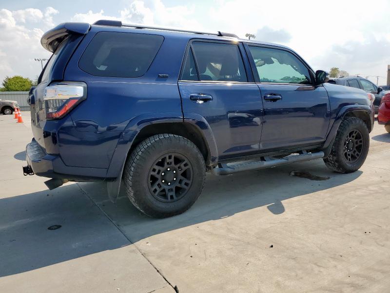 JTEFU5JRXM5250407 - 2021 TOYOTA 4RUNNER SR5 BLUE photo 3