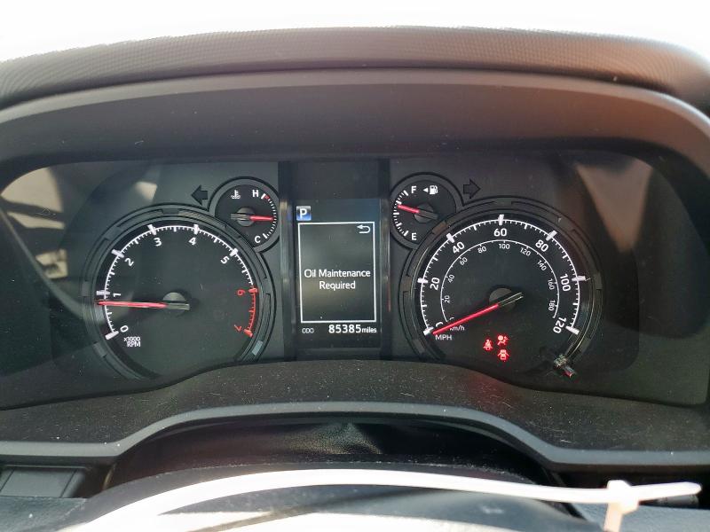 JTEFU5JRXM5250407 - 2021 TOYOTA 4RUNNER SR5 BLUE photo 9