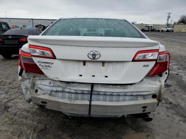 4T1BF1FK0CU556193 - 2012 TOYOTA CAMRY BASE WHITE photo 6