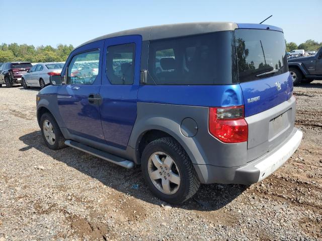 5J6YH28564L016497 - 2004 HONDA ELEMENT EX ლურჯი ფოტო 2